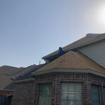 Dallas roofing project