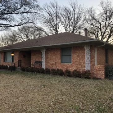 Dallas roofing project