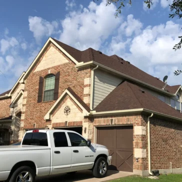 Dallas roofing project