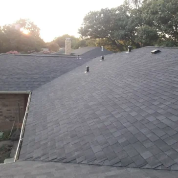 Dallas roofing project
